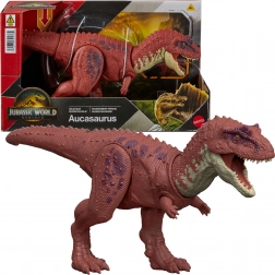 figura dinosaura Jurassic World Rebirth Aucasaurus 32,5 cm – Wild Roar od Mattela