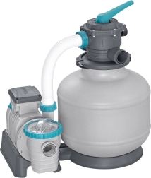 Powerful sand filtration for Bestway pools