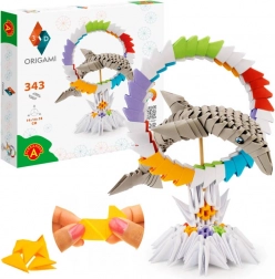 Kreativni set ORIGAMI 3D dupin