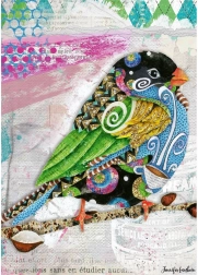 Ravensburger puzzle Apstraktna ptica 1000 dijelova