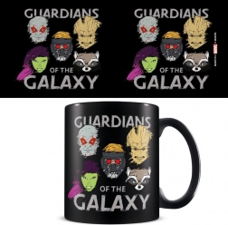 Šalica Čuvari Galaksije Sketched Faces 315 ml