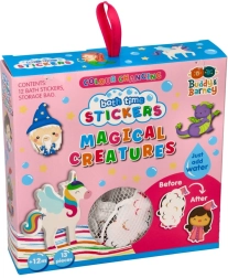 Mijenjajuće kupaonske naljepnice Mistična bića s mrežicom za pohranu