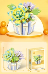 Konstrukcijski set cvijeća 306 dijelova