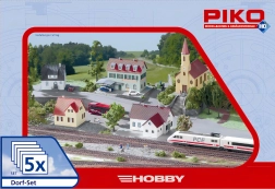 Piko Hobby set građevina Selo, 5 dijelova