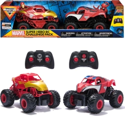 Monster Jam RC set 2 auta Marvel Super Hero Challenge 1:24