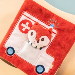 Lilliputiens - tekstilna knjižica s lisicom doktoricom Alice