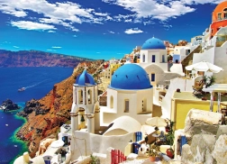 Slagalica Oia, Santorini, Grčka 1000 komada