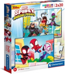 Puzzle 2x20 dijelova MARVEL Spidey i njegovi nevjerojatni prijatelji