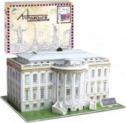 Prostorne 3D slagalice Bijela kuća – 35 dijelova