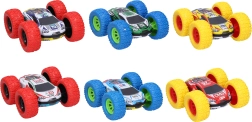 Metal Double-Sided Stunt Car with Friction Motor - 1 Piece