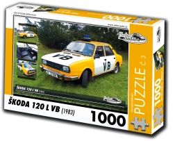 Puzzle RETRO-AUTA Škoda 120 L VB 1000 dijelova