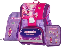 Školski set 3 kom Premium Playworld Girl od Oxybaga