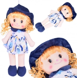 Mekana tekstilna lutka s šeširom