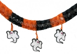 Halloween papirnata girlanda s duhovima 3 m