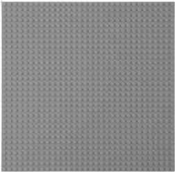 Siva građevinska ploča za konstrukcijske setove 40x40 cm