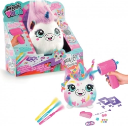 Airbrush kreativni set Hair'iffic s plišancem s kosom