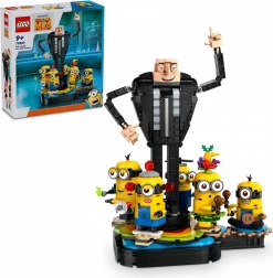 Lego Grozni ja 4 Gru i Minioni od kockica