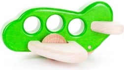 Bajo drveni avion zelene boje