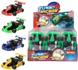 Plastična karting vozilica 9 cm - razne boje