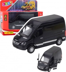 Metalni kombi sa svjetlima i zvukovima – crni