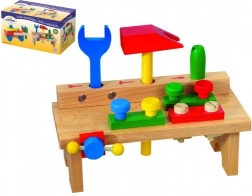 Detoa ponk – drveni radni stol s alatom