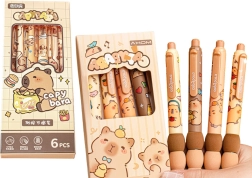 Set olovaka Capybara 6 komada plava tinta