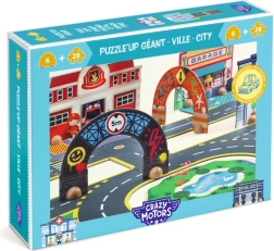 Djeco Puzzl’Up grad – puzzle ceste i gradska staza (33 dijelova)