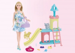 Lutka sa životinjama 30 cm