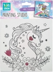 Creative Painting Set Canvas Little Bird TOYSINN 15 × 15 cm