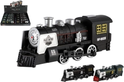 Bump-and-Go Battery-Powered Locomotive with Light and Sound 20 cm