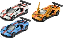 Metalni trkaći automobil na navijanje unatrag