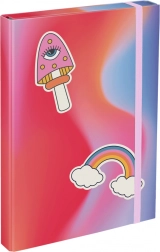 BAAGL mape za školske bilježnice A4 – duga, crvene