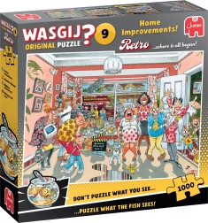 Puzzle Wasgij 9 Kućna poboljšanja 1000 dijelova