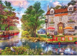 Puzzle Hotel Riverside Inn 1000 dijelova od Gibsons