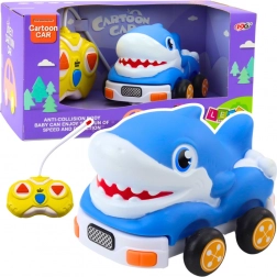 Zabavni autić na daljinsko upravljanje Rekin u plavoj boji