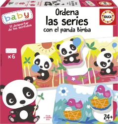 EDUCA Baby Puzzle Panda Bimba i prijatelji