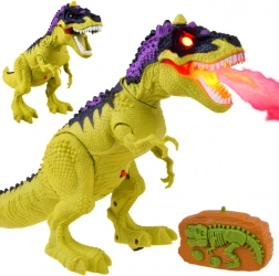Interaktivni RC dinosaurus T‑Rex s dimnim efektom