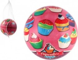 Nafukavajuća lopta Cupcakes 23 cm u mrežici