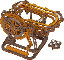 Drvena 3D slagalica Staza za kuglice Mini od Wooden City