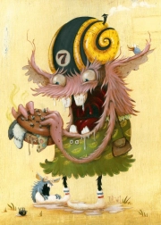 Puzzle Nezdrava hrana - Zozoville od Heye, 1000 dijelova