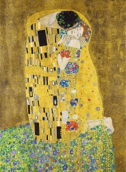 Drvene puzzle Gustav Klimt - Poljubac 200 dijelova