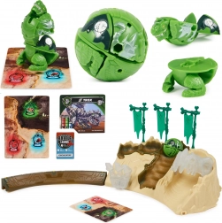 Bakugan Training Set sa zelenom figuricom Titanium Trox od Spin Mastera – strateška igra i trening arena