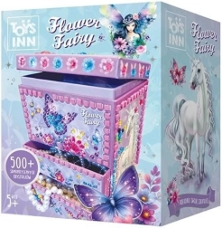 Kreativna mozaik škrinjica za nakit FLOWER FAIRY Iris – TOYS INN