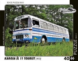 Puzzle retro autobus Karosa ŠL 11 Tourist 1973 – 40 dijelova