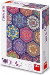 Opuštajući puzzle s mandalama 500 XL dijelova