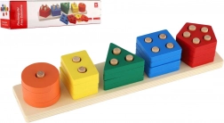 drvena slagajuća kula 29,5 cm u kutiji