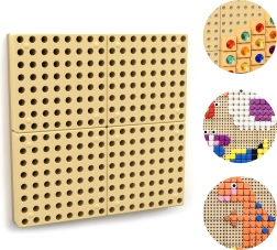 Masterkidz zidni STEM panel s montažnim okvirom 40 × 40 cm