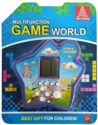 Elektronička džepna igra Tetris zvijezda ljubičasta