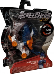 Screechers Wild! transformirajuće vozilo Airstrike Eagle – plavi orao
