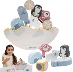 Drvena balansirajuća igra PolarB Arktičke životinje